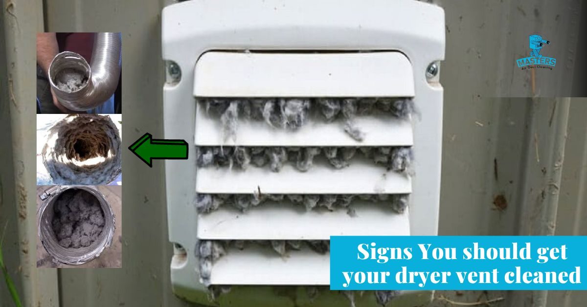 How Often Should You Get Your Dryer Vent Cleaned & How To Do It - Step by step guide by Master Air Duct Cleaning.